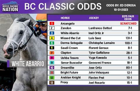 2024 Breeders' Cup Classic: Entries, Odds, Results & Payouts.